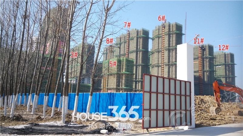 中海滨湖公馆2月工程进度（2015.02.11）