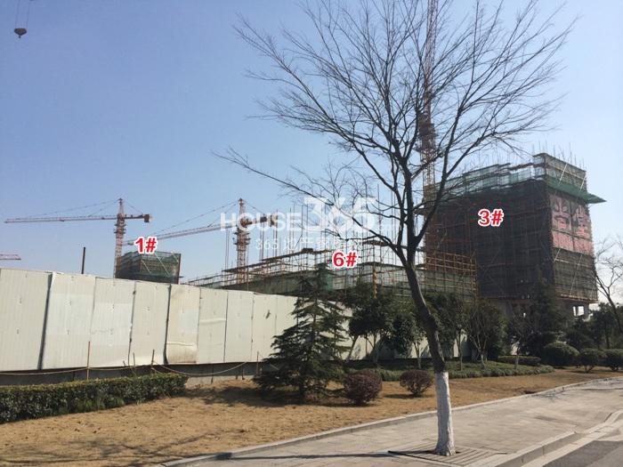 2015年2月份紫元尚堂项目实景--1、3、6号楼