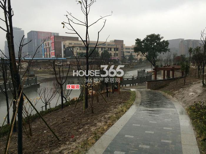 2015年2月黄龙金茂悦项目周边河流