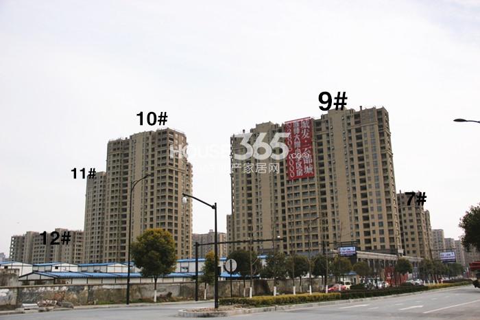 城发云锦城7、9、10、11、12号楼施工实景图 （2015年2月摄）