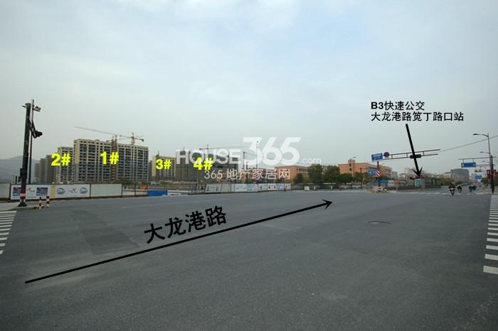 天阳晴朗1-4号楼施工实景图 2015年3月摄 