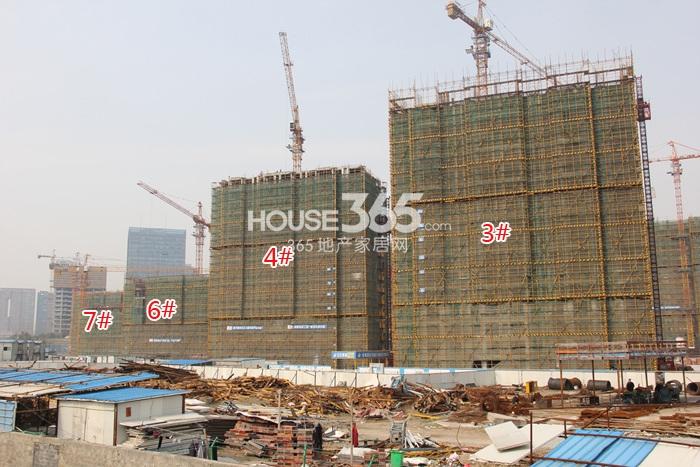 2015年3月底龙湖春江郦城项目实景--3、4、6、7号楼