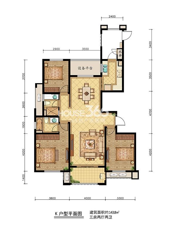 伟星金域华府k户型