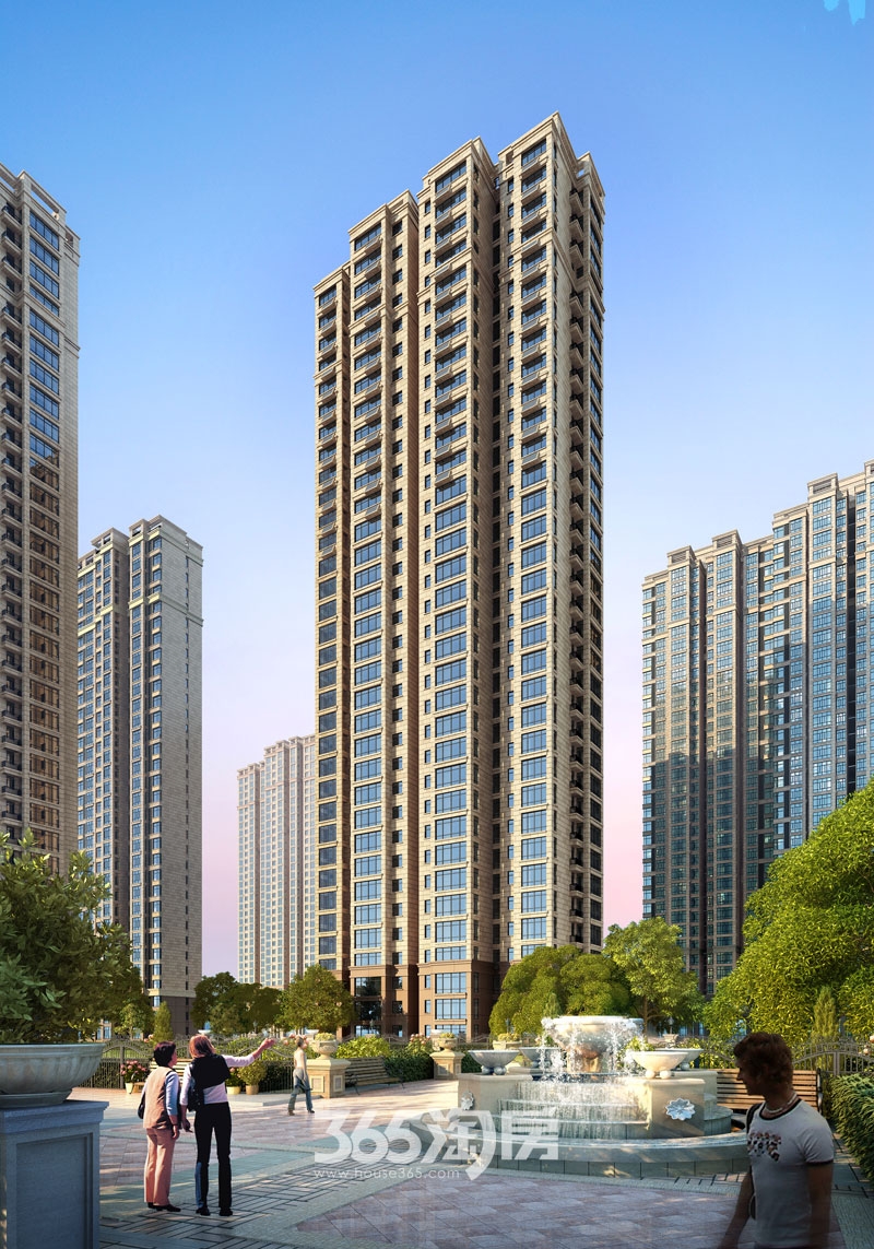 安粮城市广场效果图
