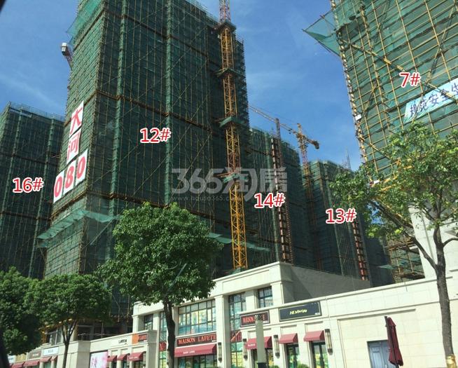 2015年7月大家运河之星项目实景--7、12、13、14、16号楼