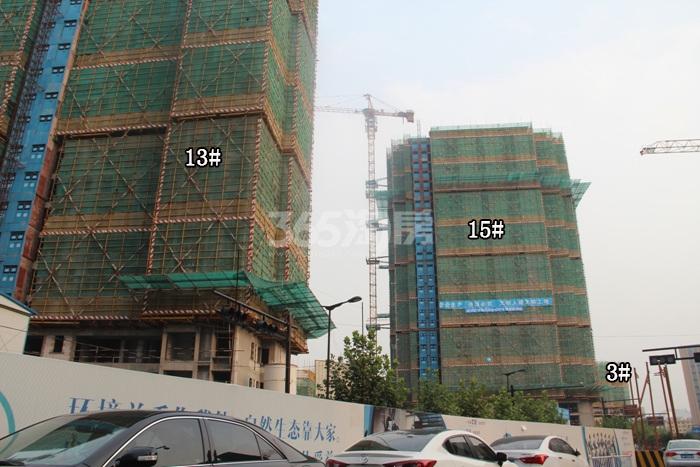 2015年8月黄龙金茂悦项目实景--3、13、15号楼
