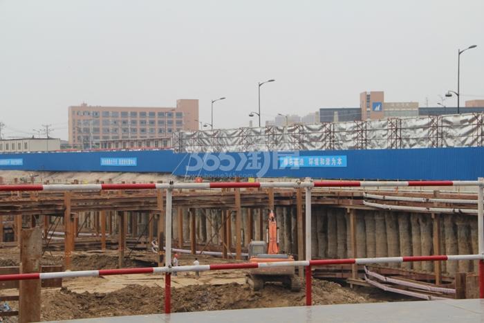 杭州金地广场项目施工进程图（2015.9）