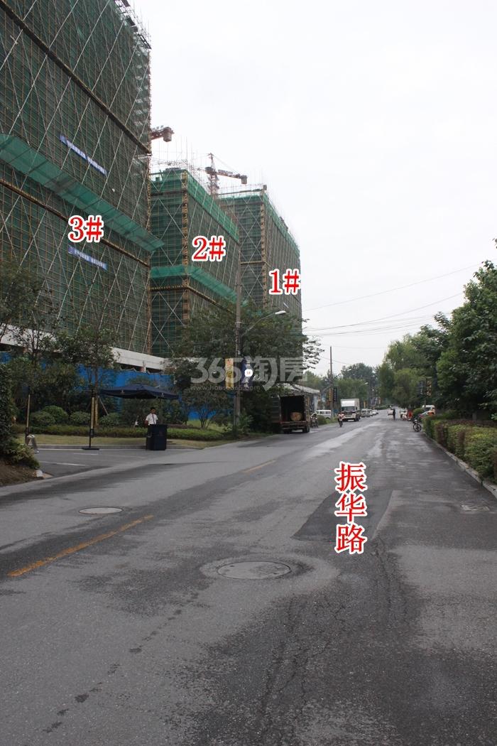 首开国风美域项目1—3号楼施工进程图（2015.9）