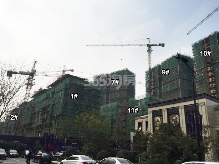 2015年10月景瑞悦西台项目实景--1、2、7、9-11号楼