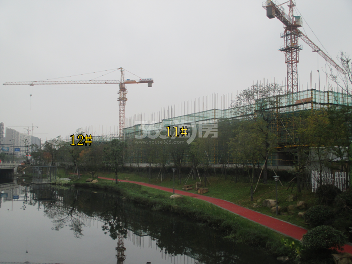 金地艺境项目11、12号楼施工进程图（2015.11）