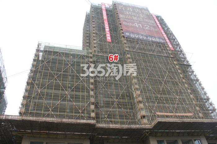 东晖龙悦湾高层6号楼施工进程图（2016.1）