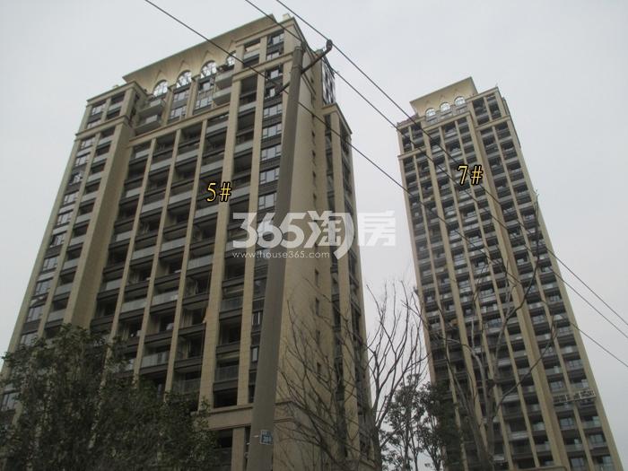 百翘香江5、7号楼施工实景图 2016年1月摄