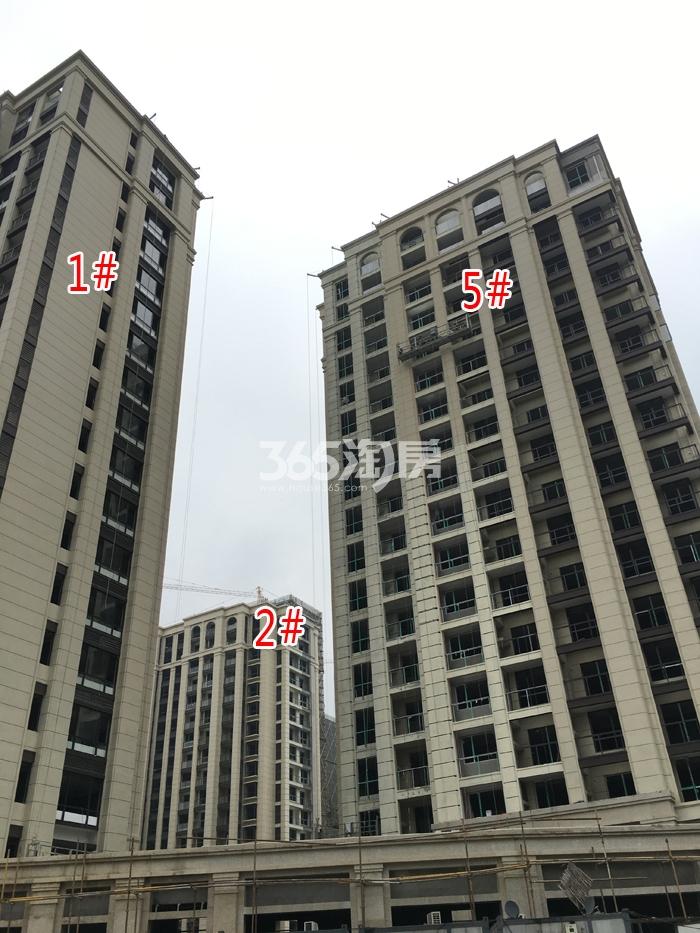 2016年4月花园道壹号项目实景--1、2、5号楼