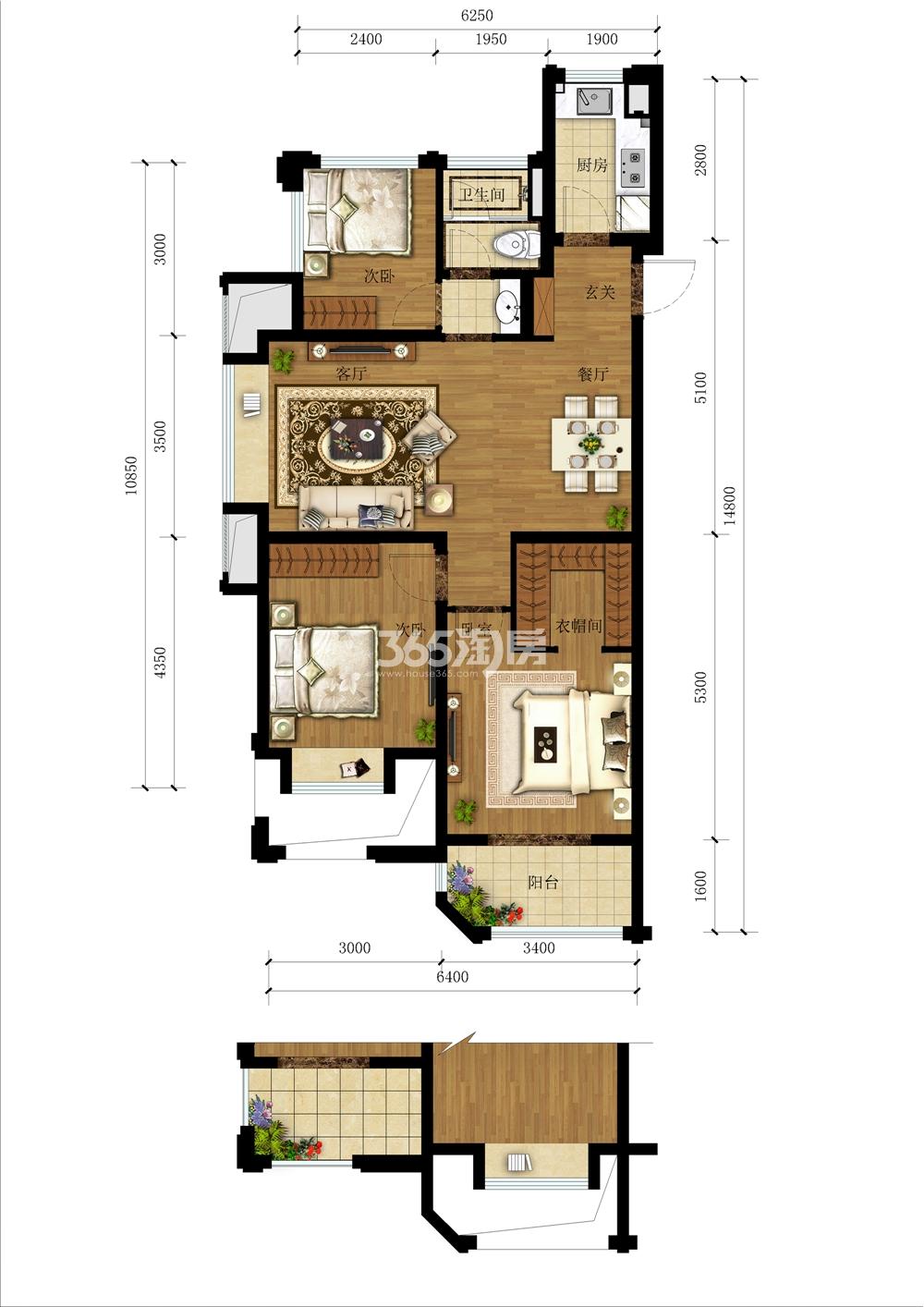 阳光城丽兹公馆户型图