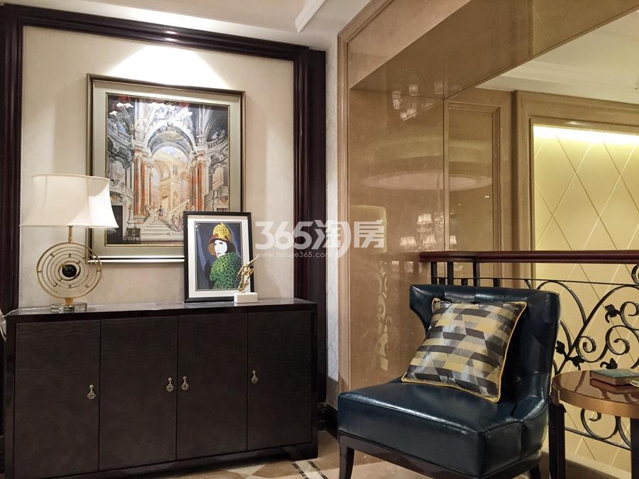 北辰奥园165方排屋样板房——玄关