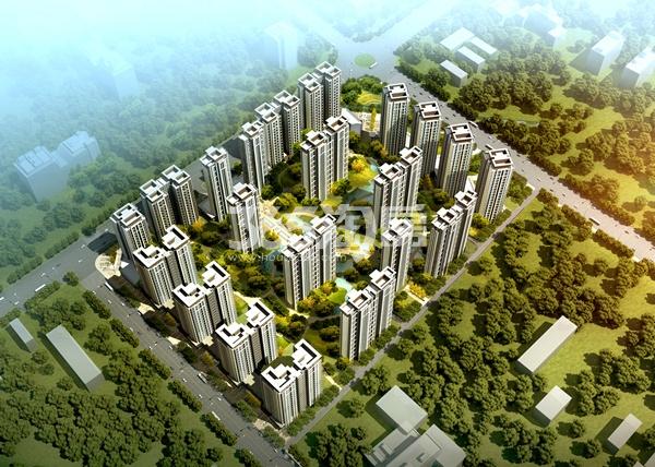 北城新天地鸟瞰图