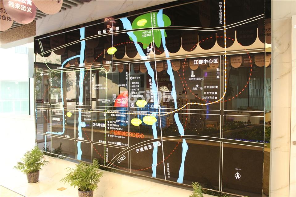 扬州泰达MSD销售中心区位图实景